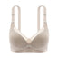Nursing Underwear Maternity Underwear Front Open Buckle Thin Seamless Bra Cotton Lining Large Size Nursing Bra - Korvel