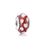 Platinum Di Love Rainbow Glass Beads for DIY Projects