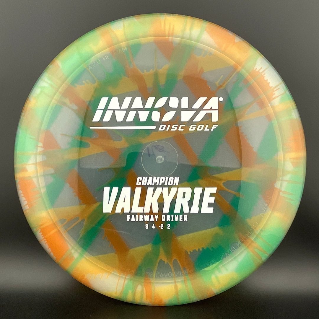 I-Dye Champion Valkyrie Disc Golf Driver