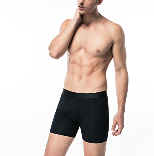 Premium Men's Boxer Briefs - 2 Pack in Black