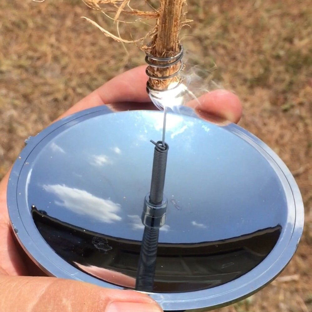 Solar Igniter, Igniter, Outdoor Solar Cigarette Lighter, Solar Fire Survival Tool - Korvel