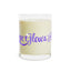 Hope Glows Here | Purple Ribbon Awareness Candle