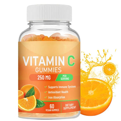 Premium Vitamin C Gummies - Orange Flavor