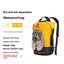 Sac à dos extérieur imperméable avec séparation humide/sèche
