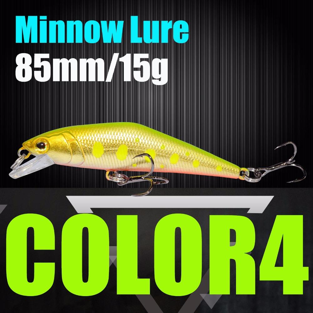 AFISHLURE Fishing Lure Wobblers Trout  85mm/15g Minnow  Hard Baits Iscas Artificial Pesca Leurre - Korvel