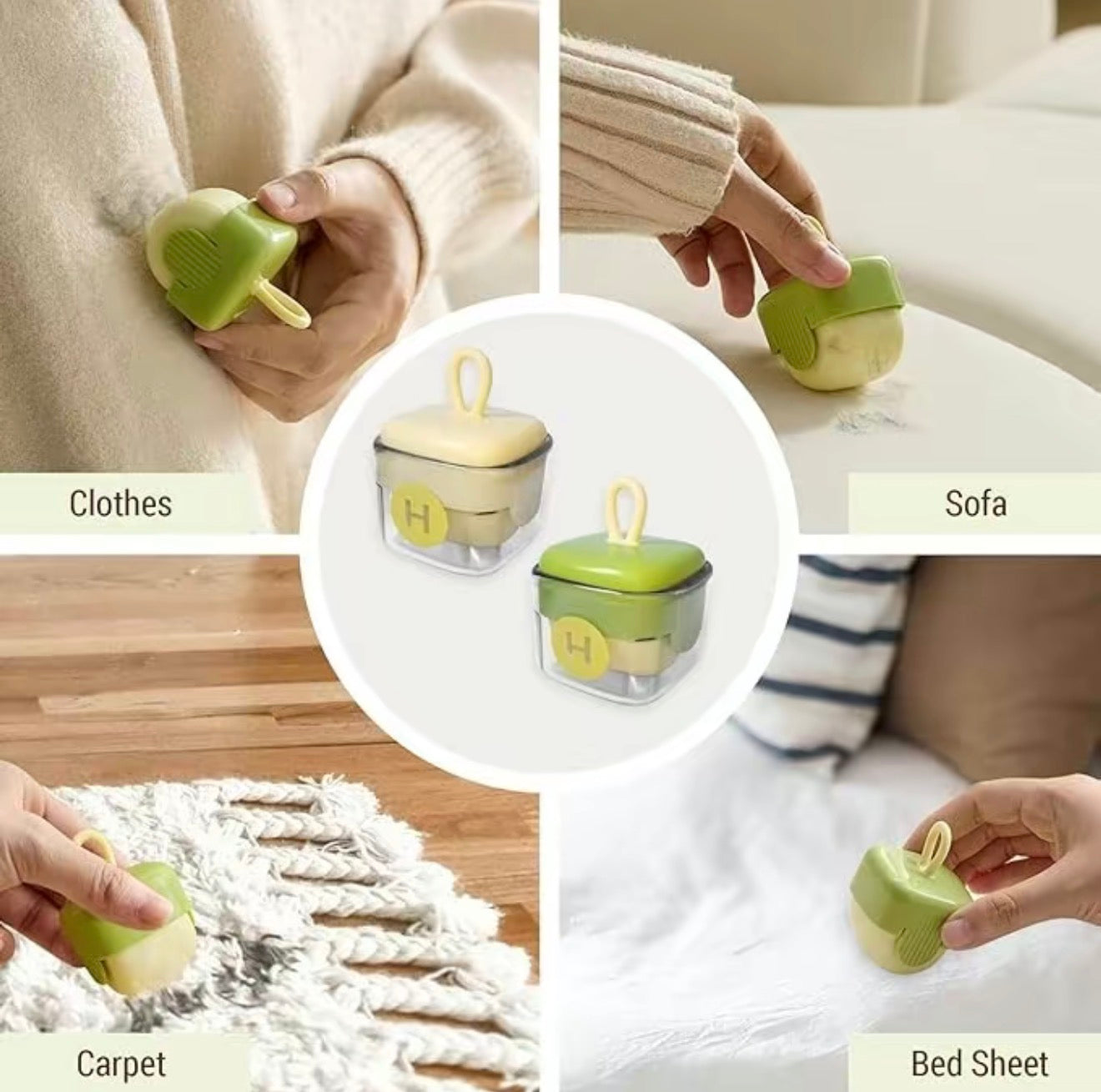 LintSnap Mini Roller - Portable Lint Remover