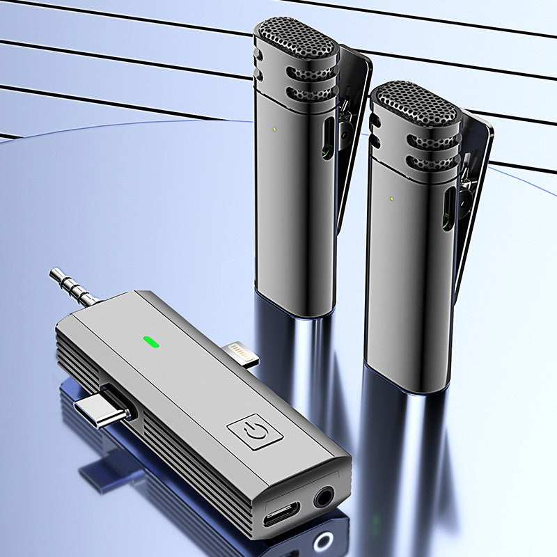 Premium Wireless Lavalier Microphone for Mobile Devices