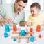 Preschool board game nesting doll face changing cross chess training intelligence parent-child interactive puzzle toy - Korvel