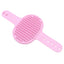 Brosse en caoutchouc souple pour chiens et chats