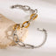 18K Gold-Plated Stainless Steel Bracelet - Korvel