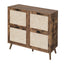 4-Door Freestanding Modern Shoe Rack for Entryway