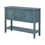 REXM Cambridge Series Retro Console Desk with Storage