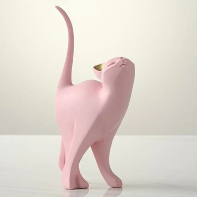 Enchanting Cat Ornament Creative Office Desktop Bedroom Living Room Decoration Room Decoration - Korvel
