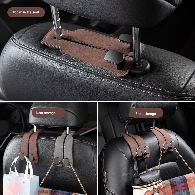 Car seat back phone holder hook - Korvel