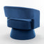 Swivel Barrel Chair, Velvet Accent Armchair 360 Degree Swivel Club Chair for Living Room Bedroom Reception Room - Korvel
