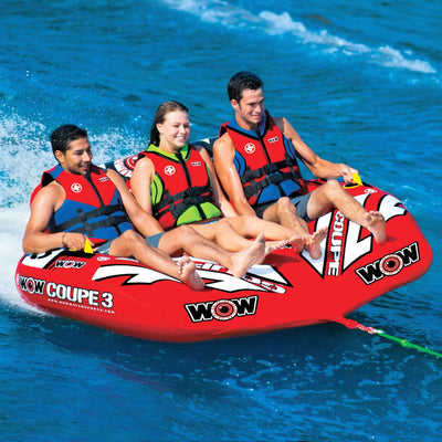 WOW Sports 3 Person Coupe Cockpit Towable Water Tube