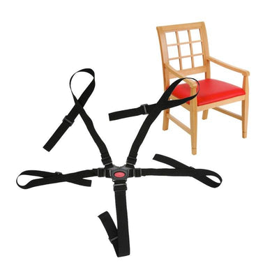 1pc Baby Protection Seat Stroller Belt 5 Point Harness Safe Belt Seat For Stroller High Chair Pram Buggy Children Kid Pushchair - Korvel