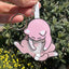 Creative Pulling and Playing Egg Cat Keychain Pendant Cute and Bizarre Spinable Bag Pendant - Korvel