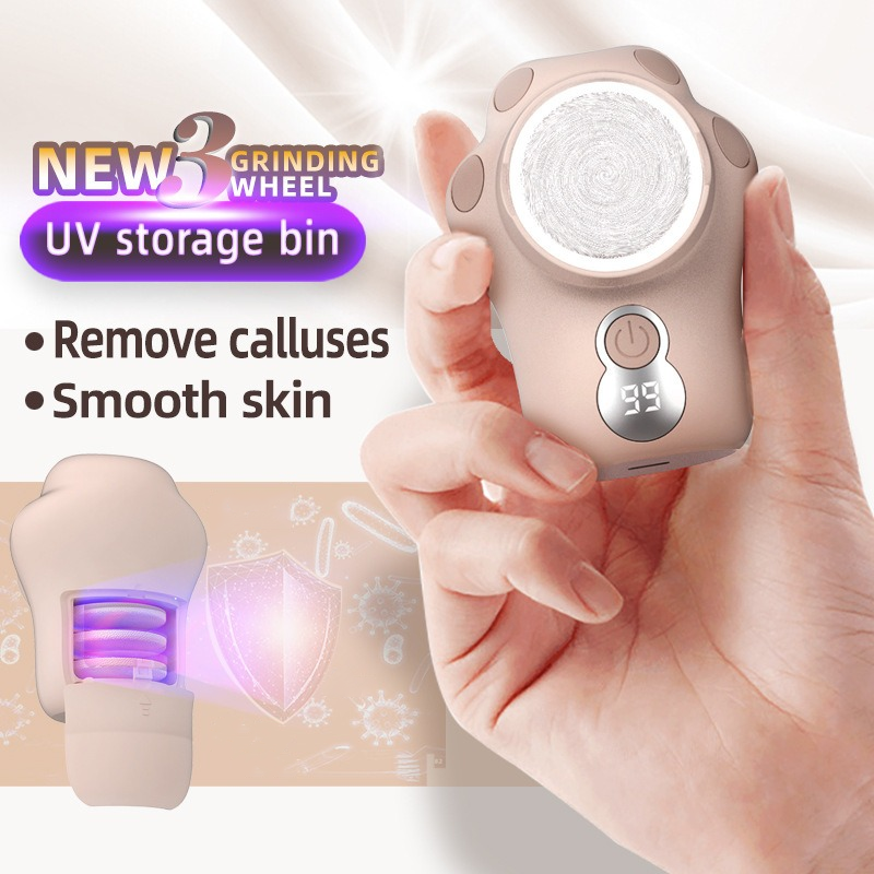 Electric Pedicure Foot Grinder - Rechargeable Callus Remover