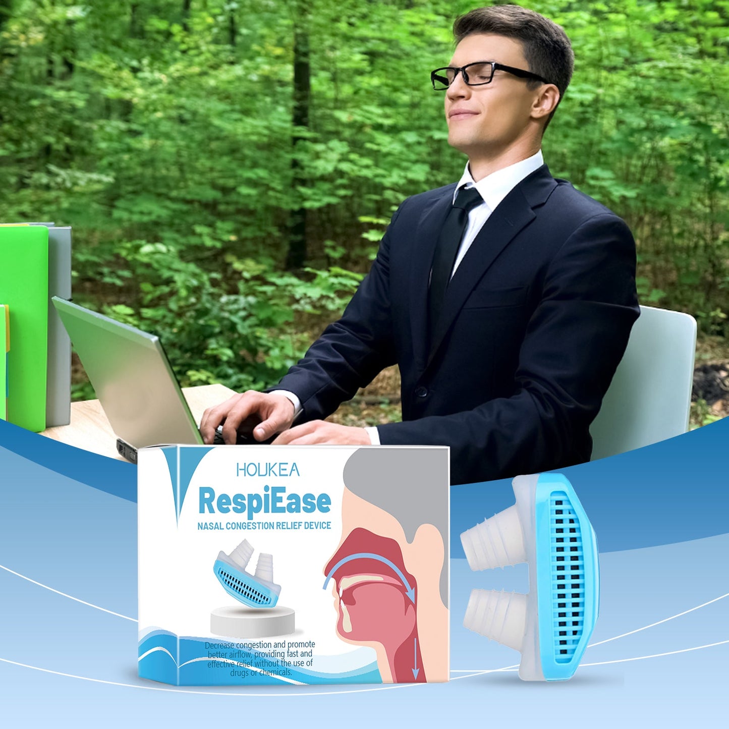 Nose Care Device Relieves Stuffy, Runny Nose Discomfort And Cleans The Nose Gently - Korvel