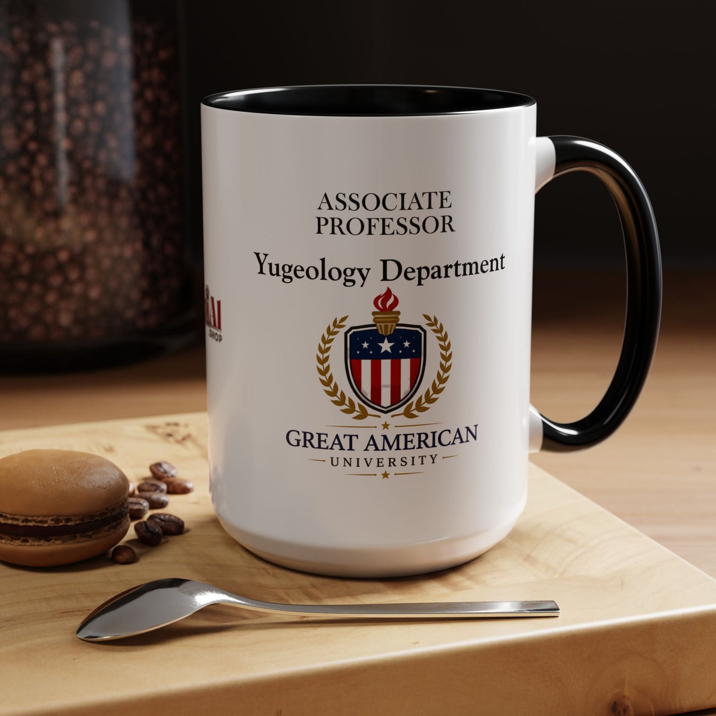 Taza de Café del Departamento de Yugeología - Parodia Política