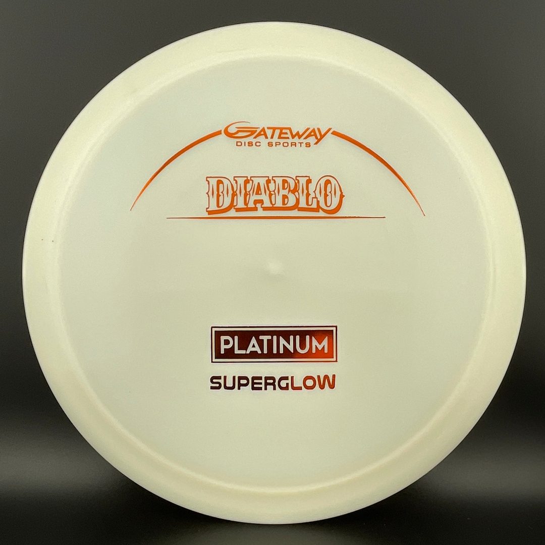 Platinum Superglow Diablo Disc Golf Driver
