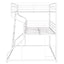 Lit superposé triple : Full XL, Twin XL et Queen Size - Blanc