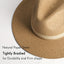 Stylish Panama Sun Hat for Men and Women