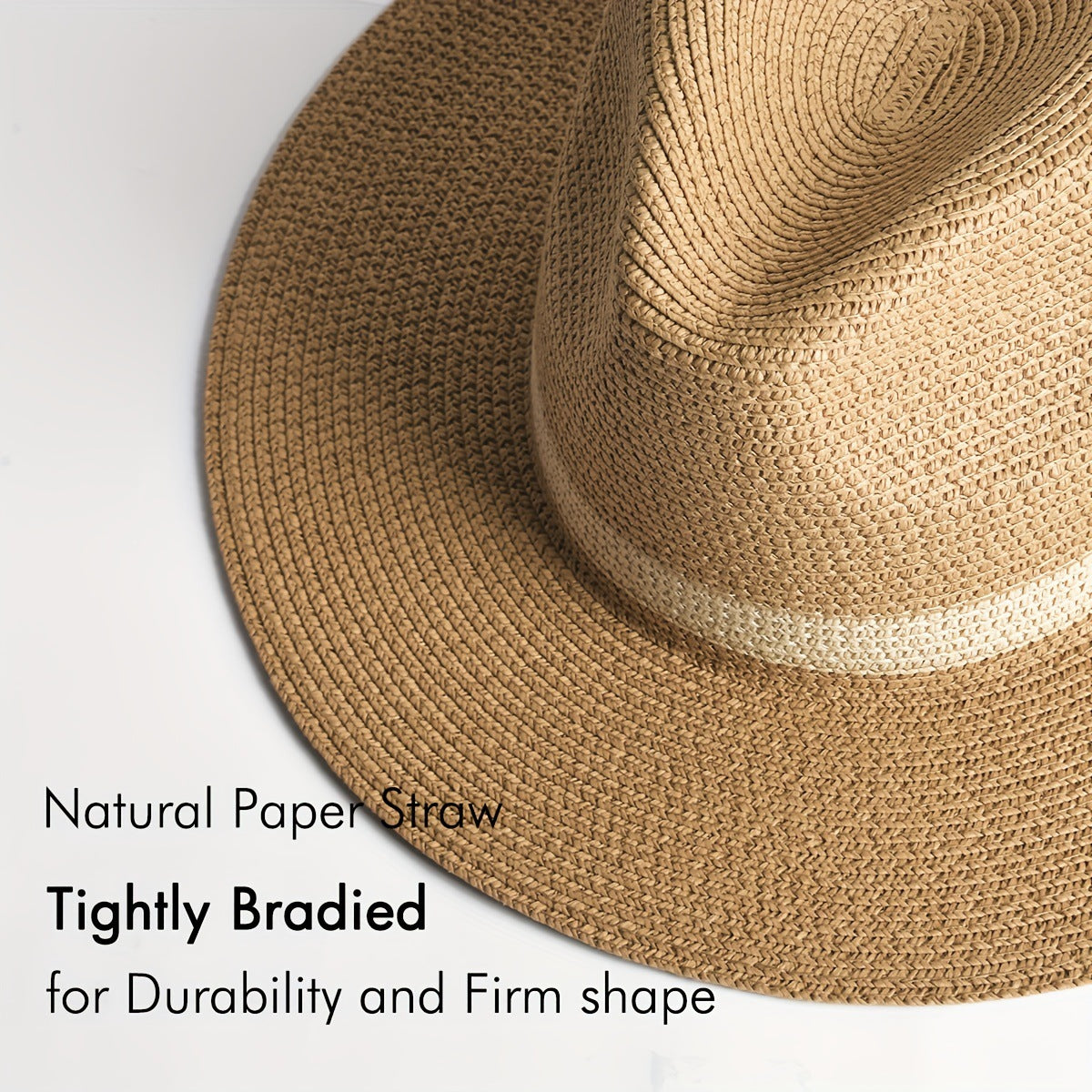 Stylish Panama Sun Hat for Men and Women