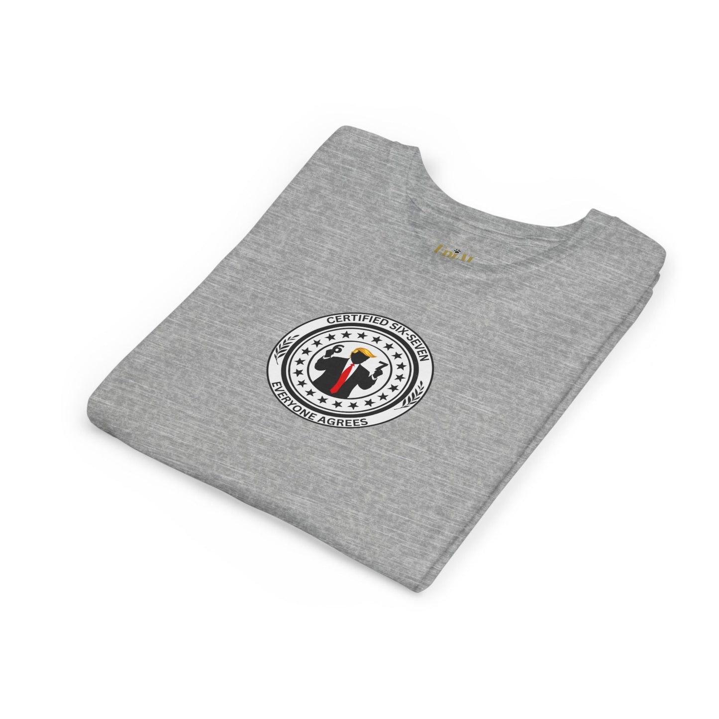 Camiseta Infantil Certificada Six-Seven