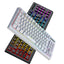 87 key wireless 2.4G film keyboard RGB backlit wireless keyboard - Korvel