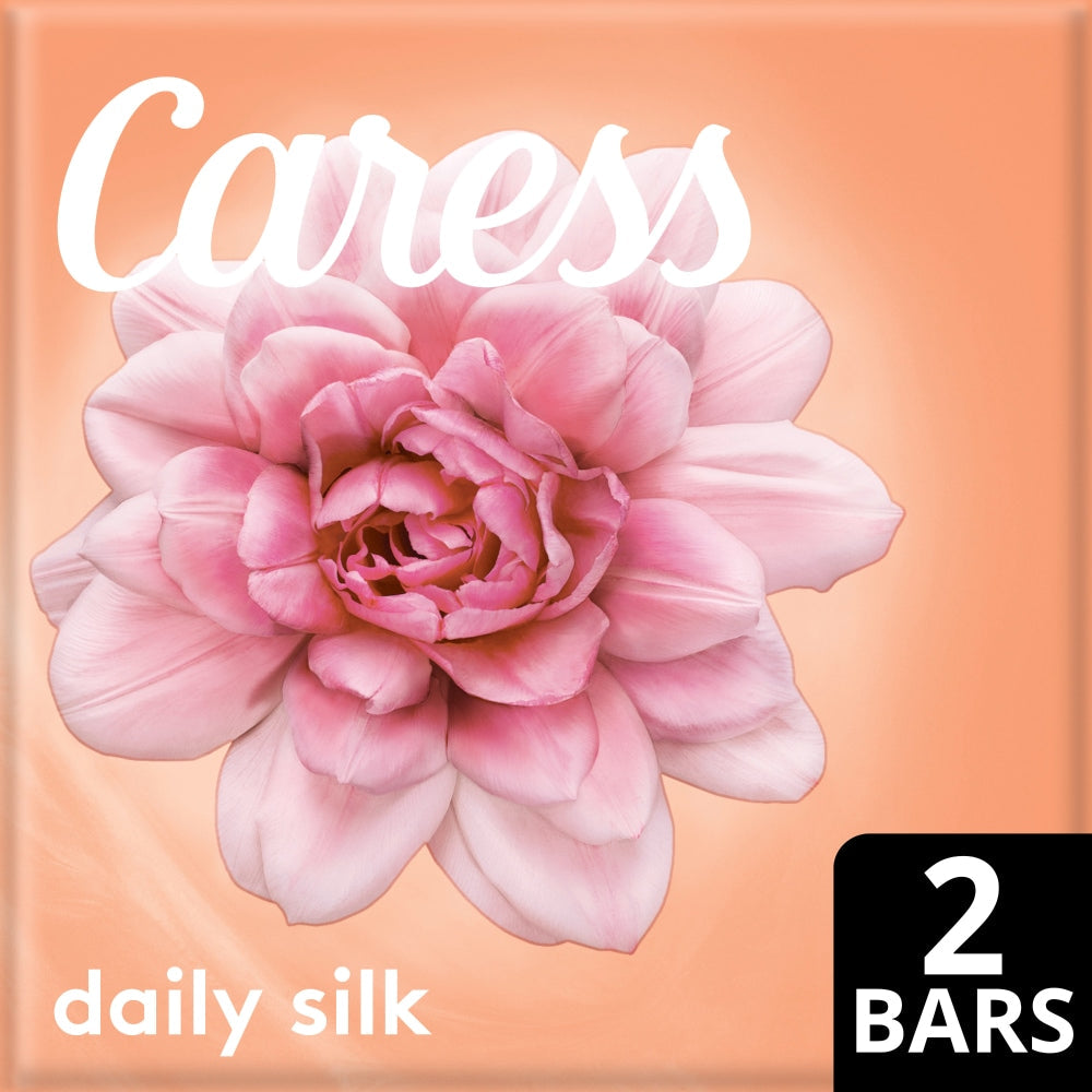 Caress Daily Silk White Peach & Silky Orange Blossom Bar Soap