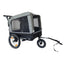 Outdoor Heavy Duty Foldable Utility Pet Stroller Dog Carriers Bicycle Trailer - Korvel