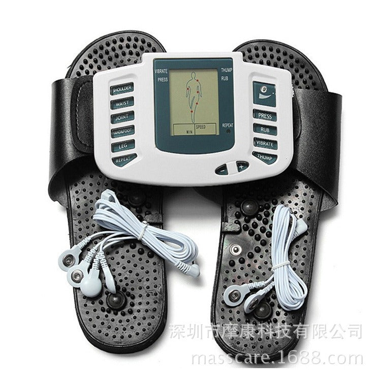Digital Meridian Massager with Foot Therapy Shoes