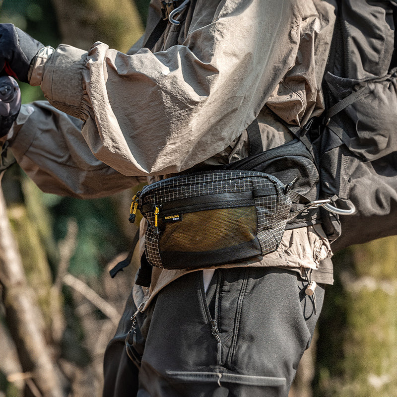 Hikeman - UHMWPE Outdoor Waist Pack for Hiking/Camping/Cycling, Phone & Gear Storage - Korvel