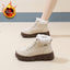 Botas de Nieve Estilosas que Aumentan la Altura para Mujeres
