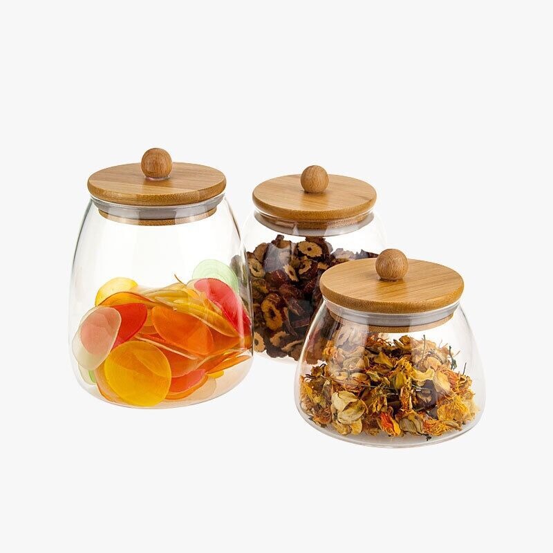 Transparent glass grain storage tank - Korvel