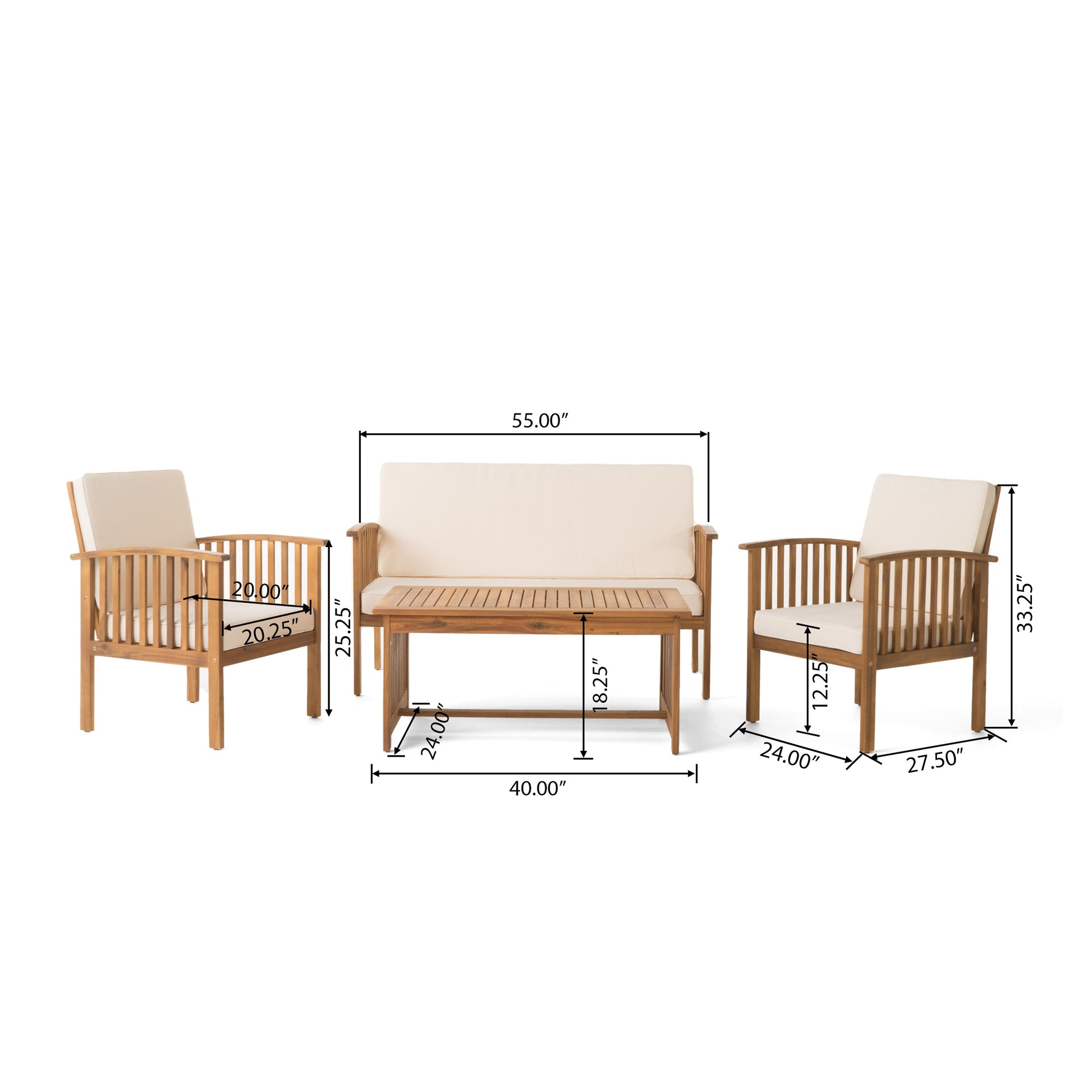 4PC CHAT SET - Korvel