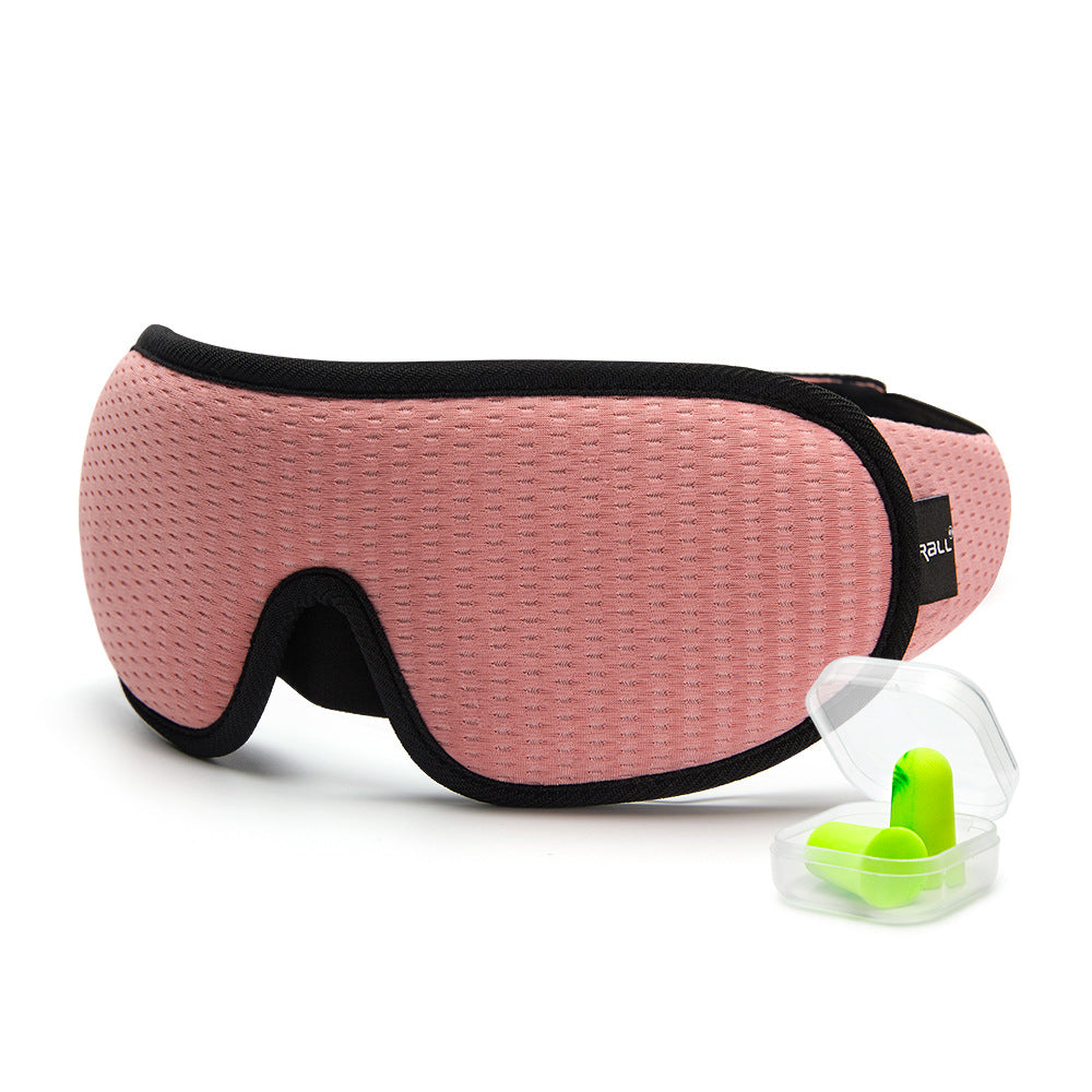 Premium 3D Sleeping Eye Mask with Earplugs
