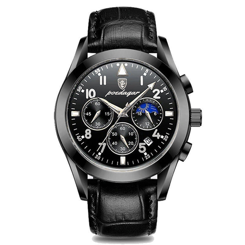 New Black Technology Men's Watch Male Student Korean Fashion Trend Quartz Watch - Korvel