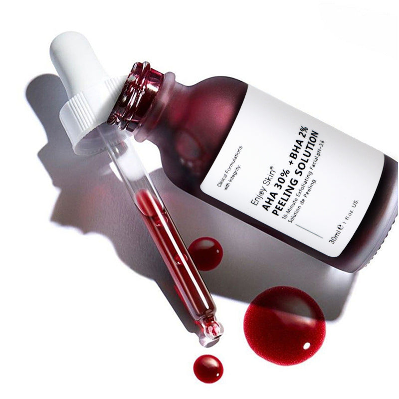 Hot Sell Natural Organic AHA 30% BHA 2% Serum Deep Peeling Exfoliating Solution Skin Facial Serum - Korvel
