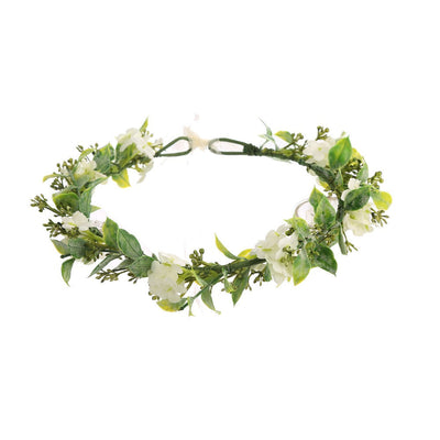 Beach vacation photo wreath headdress bride bridesmaid headdress headdress flower - Korvel