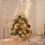 Christmas Tree Small Tree Christmas Decorations Mini Set with Tree Lights Christmas Tree Ornament - Korvel