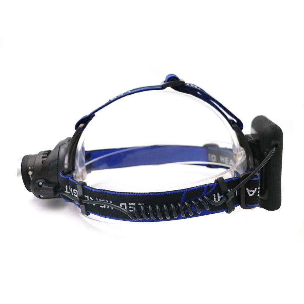 Zoomable Headlight XML T6 2000 Lumens 3 Modes LED  Zoom Focus Waterproof Use AA - Korvel