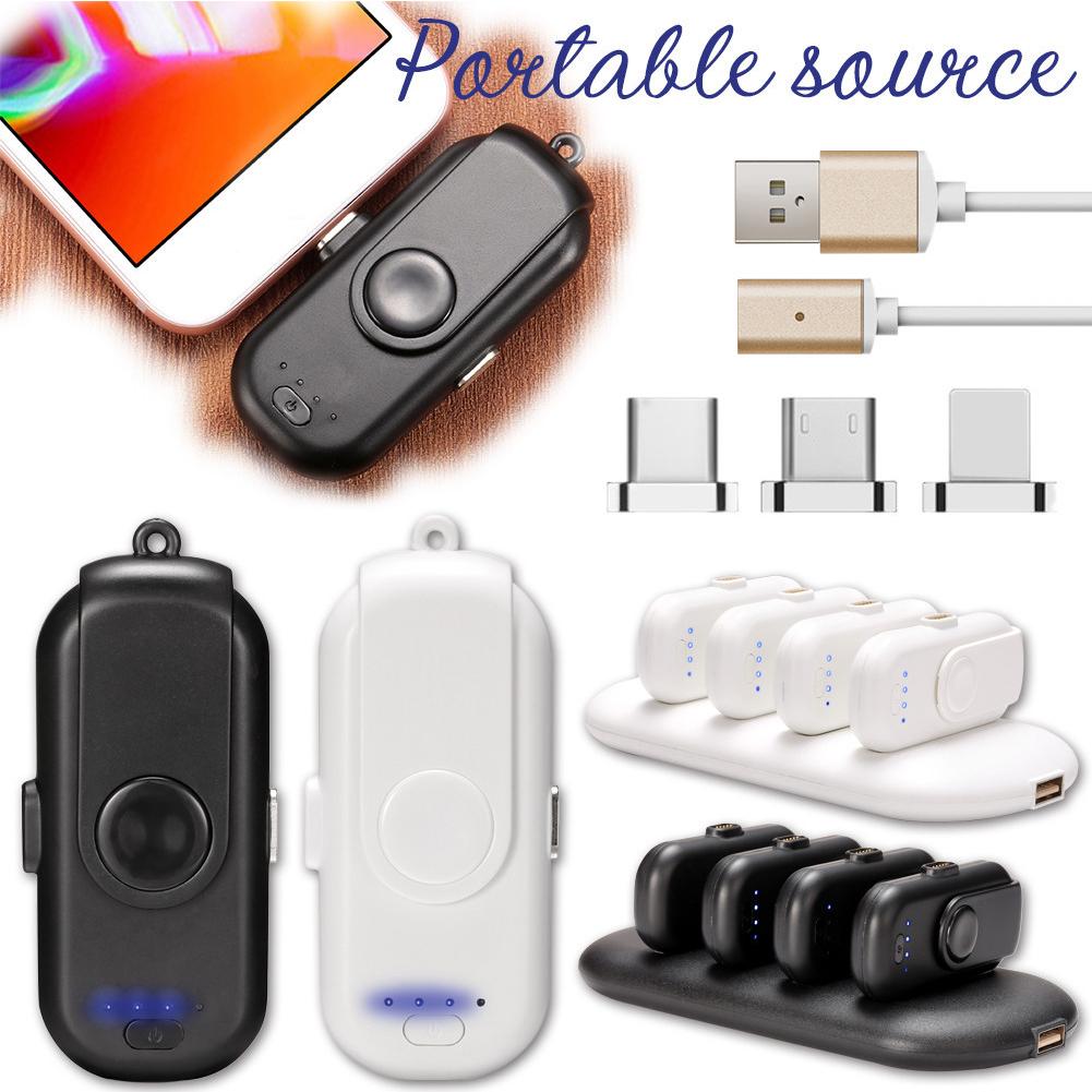 Batterie externe magnétique portable 1000mAh pour appareils mobiles