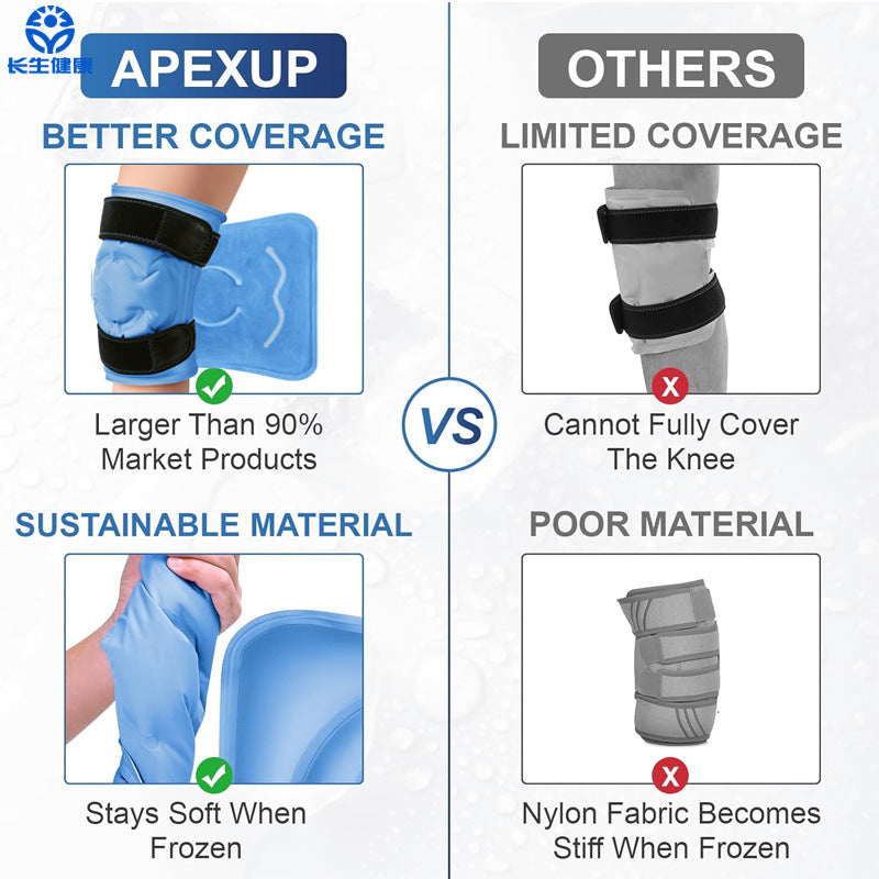 Premium Gel Knee Pad with Ice Pack for Sports