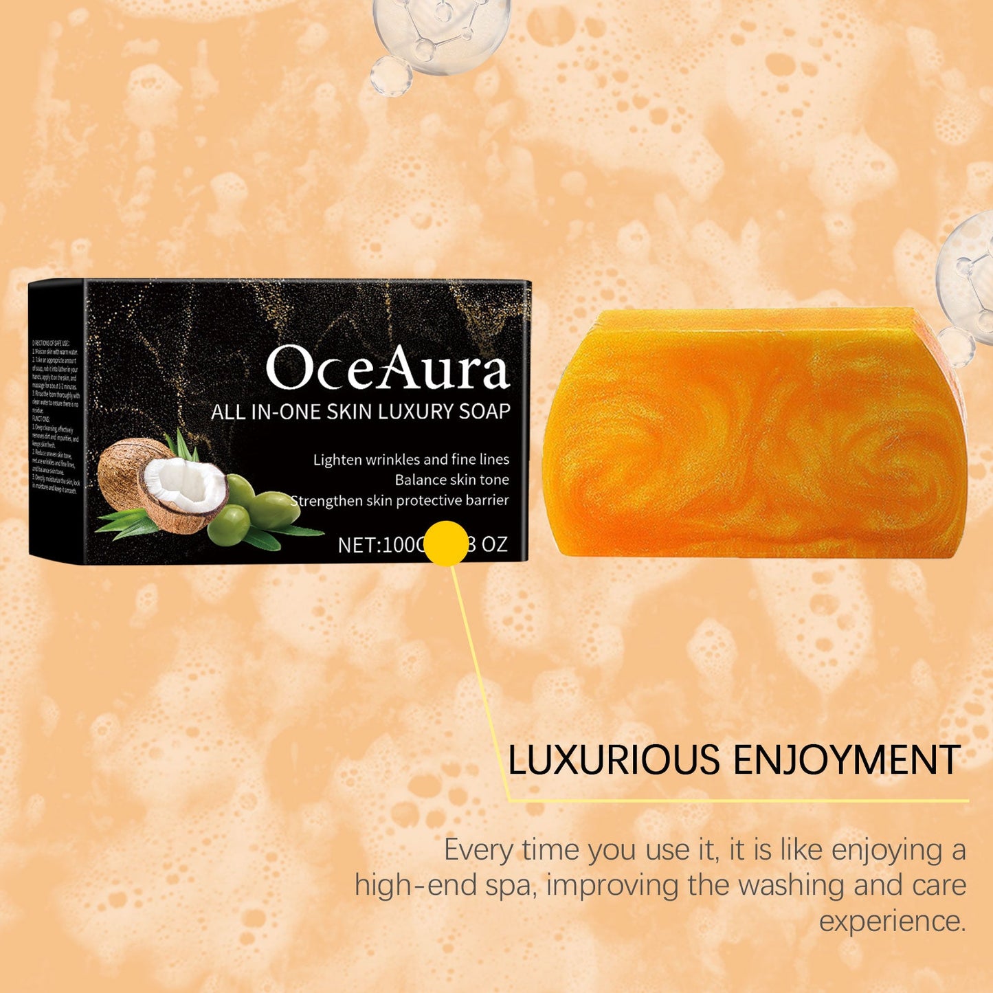 Oceaura Essential Oil Skin Care Soap - Refreshing Cleanse