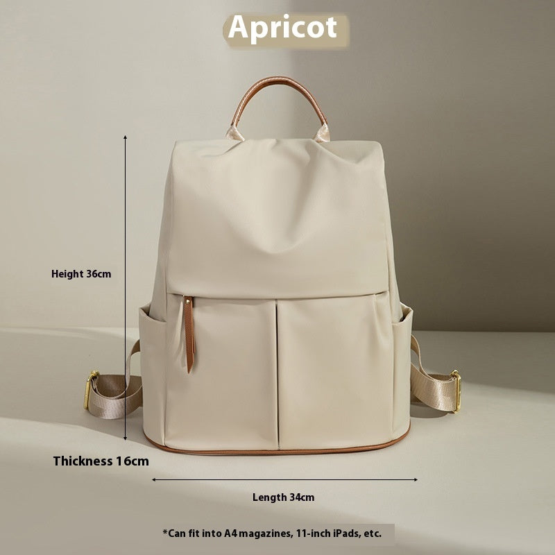 Fashion Commuter Contrast Color Travel Bag Backpack