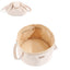 Large Capacity Barrel Drawstring Makeup Bag for Women