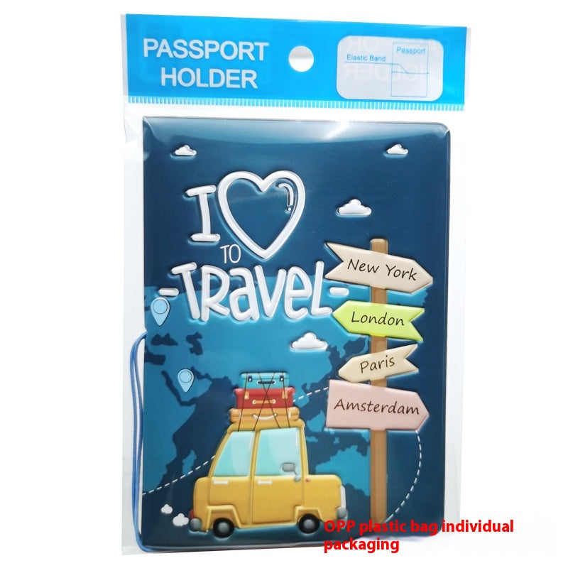 Funda Protectora de Documentos de Viaje para Pasaporte